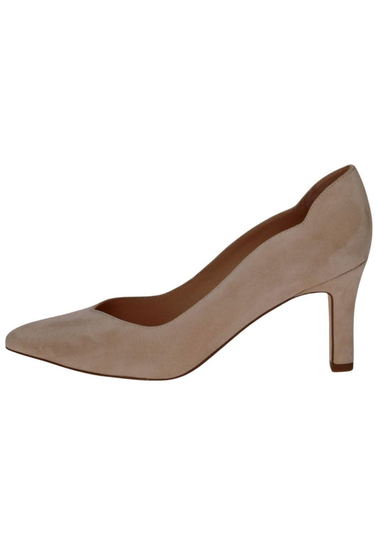 Peter Kaiser Pumps Veloursleder Sand