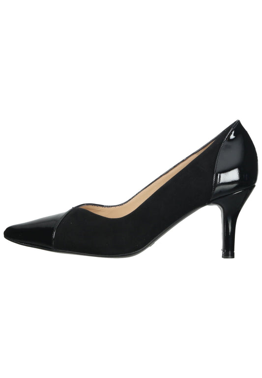 Peter Kaiser Pumps Veloursleder Schwarz