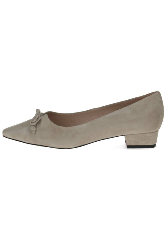 Peter Kaiser Pumps Veloursleder Taupe