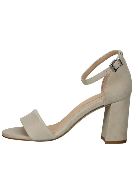 Peter Kaiser Sandalen Veloursleder Sand