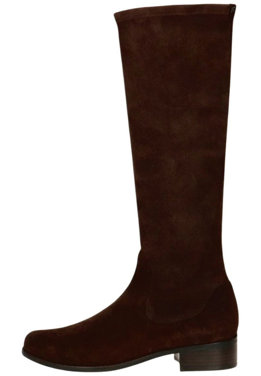 Peter Kaiser Stiefel Veloursleder Dunkelbraun