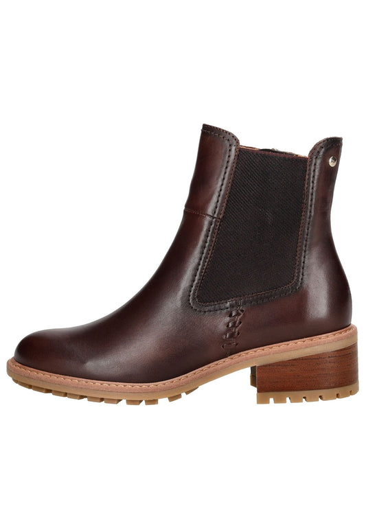 Pikolinos Stiefelette Leder/Textil Dunkelbraun