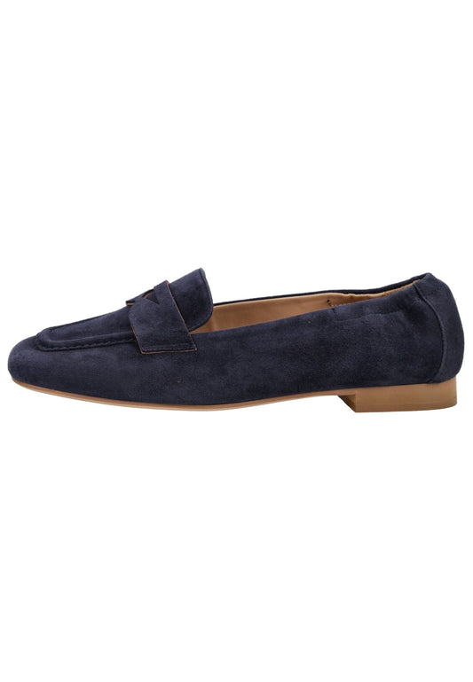Regarde Le Ciel Ballerinas Veloursleder Navy