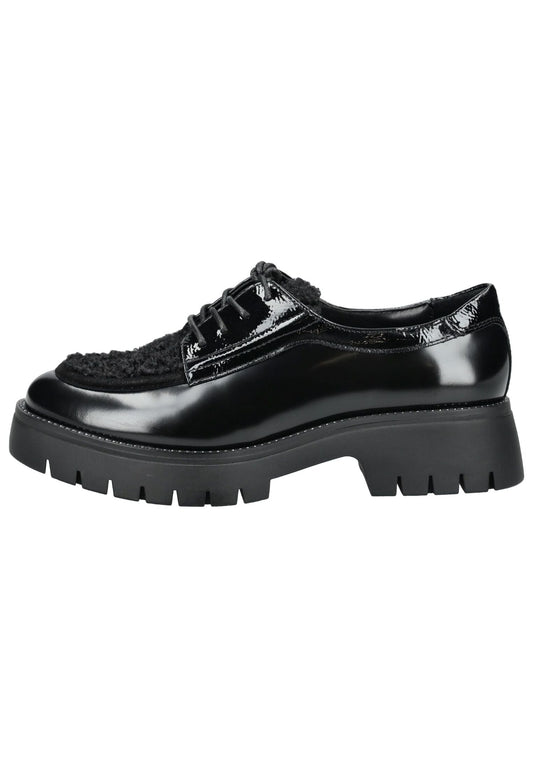 Regarde Le Ciel Halbschuhe Leder Schwarz
