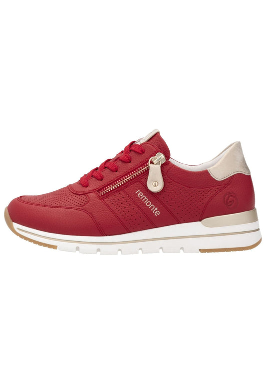 Remonte Sneaker Leder Rot