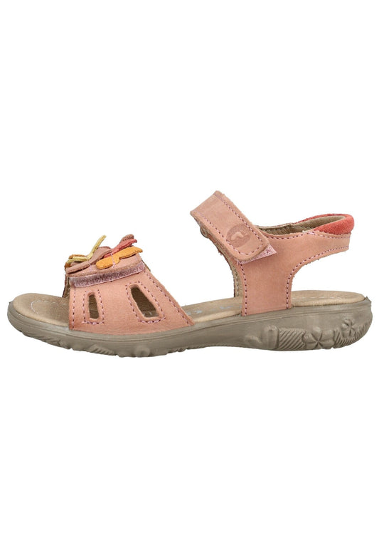 Ricosta Sandalen Nubukleder Rosa