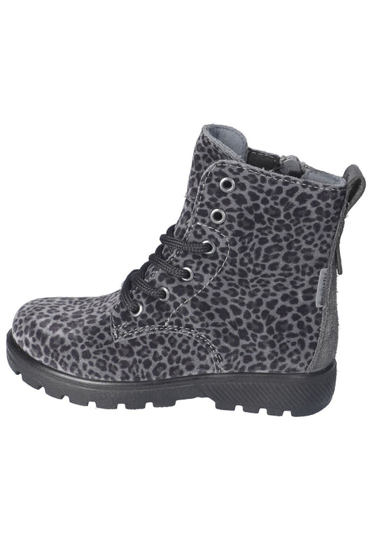 Ricosta Stiefelette Lederimitat Carbon Warmfutter