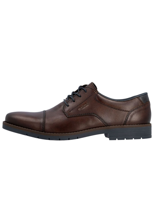 Rieker Businessschuhe Glattleder Braun
