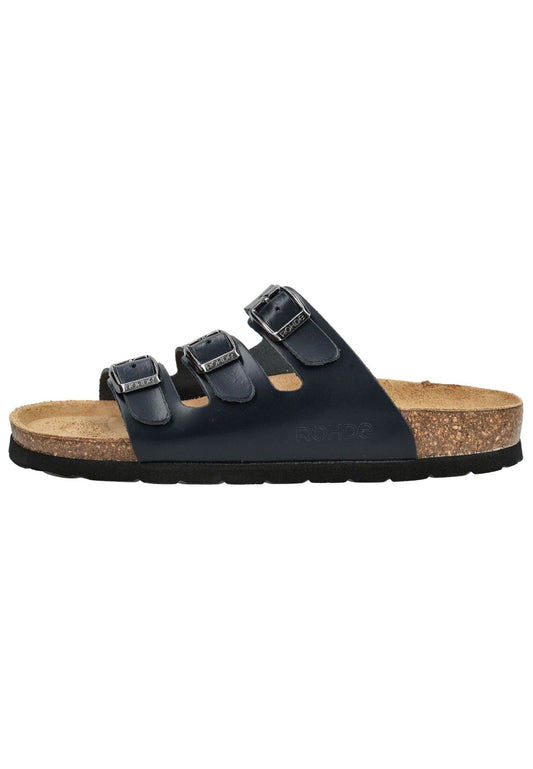 Rohde Pantoletten Leder Ocean