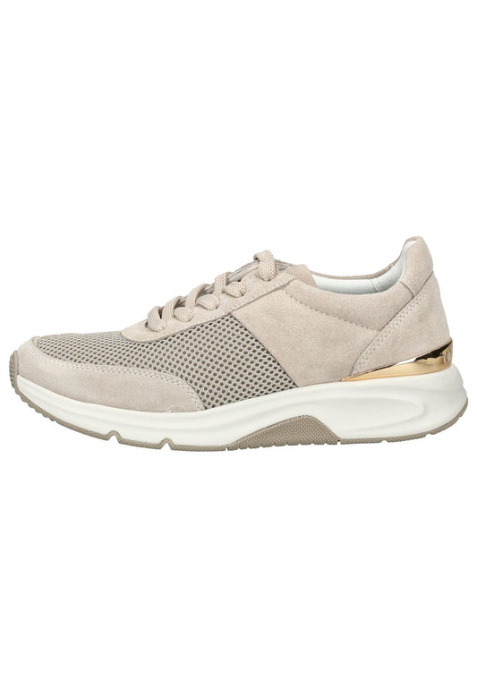 rollingsoft Sneaker Veloursleder/Mesh Beige