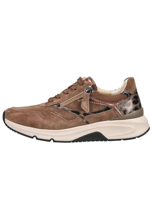 rollingsoft Sneaker Veloursleder Whisky