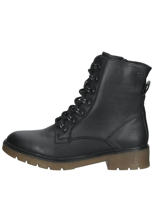 s.Oliver Stiefelette Textil Schwarz