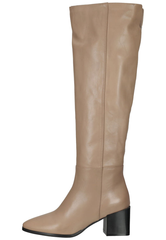 Scapa Stiefel Leder Beige