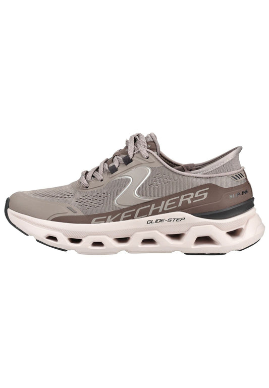 Skechers Sneaker Lederimitat Braun