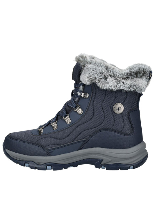 Skechers Stiefelette Lederimitat/Textil Navy