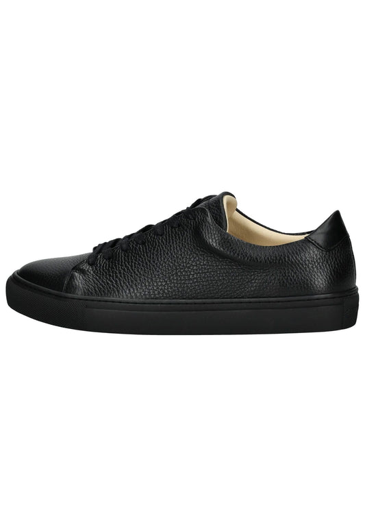 Sneaky Steve Sneaker Leder Schwarz