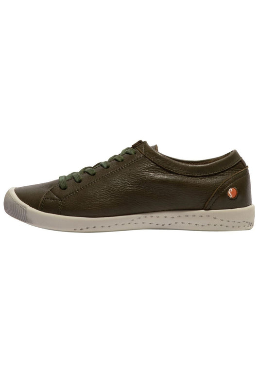 softinos Sneaker Leder Dunkelgrün