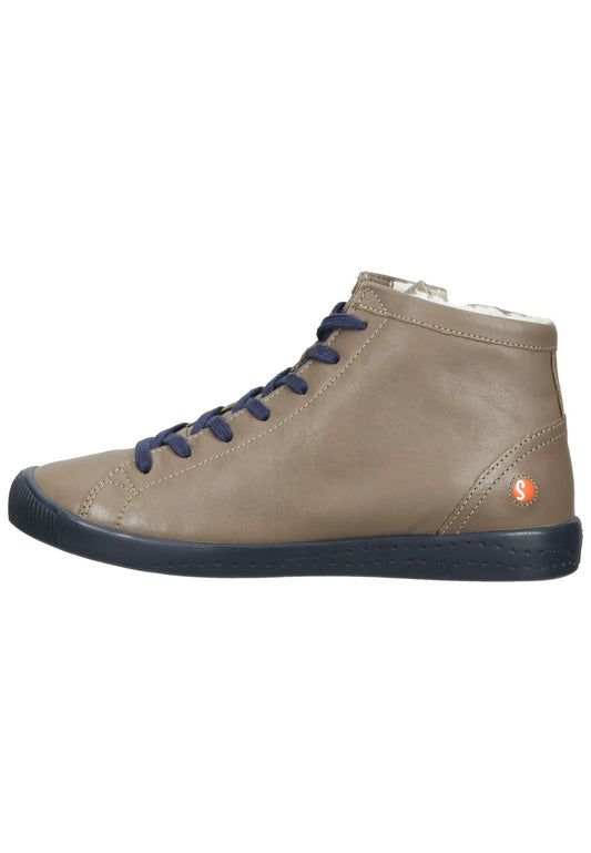softinos Stiefelette Leder Schlamm Warmfutter