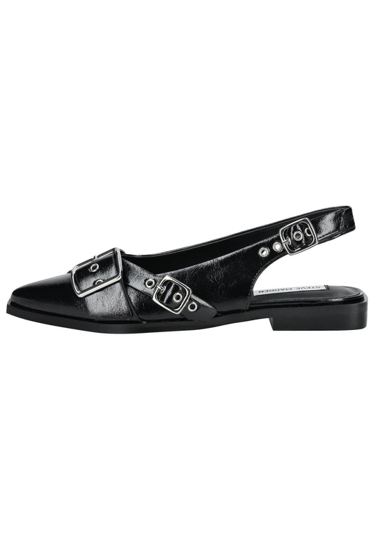 Steve Madden Ballerinas Lederimitat Schwarz