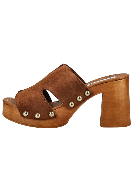 Steve Madden Pantoletten Lederimitat Beige