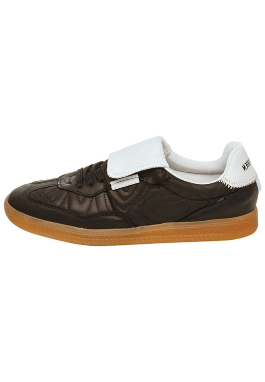 Steve Madden Sneaker Leder Schwarz/Weiß