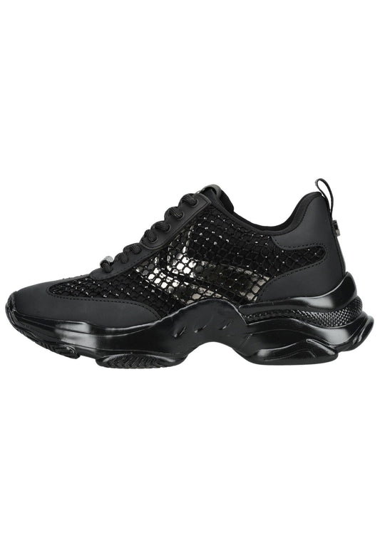 Steve Madden Sneaker Lederimitat Schwarz