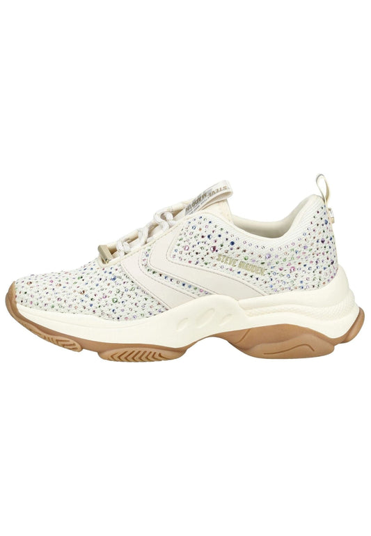 Steve Madden Sneaker Lederimitat/Textil Cream