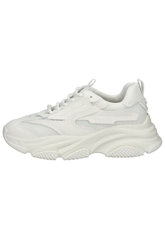 Steve Madden Sneaker Lederimitat/Textil Weiß