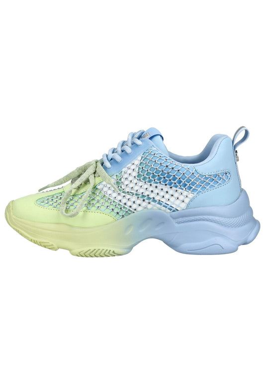 Steve Madden Sneaker Textil Blau/Lime