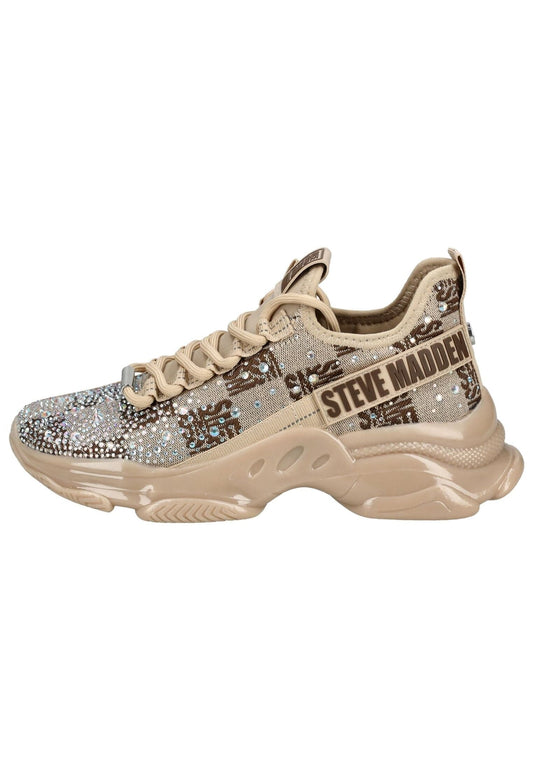 Steve Madden Sneaker Textil Braun/Rosa