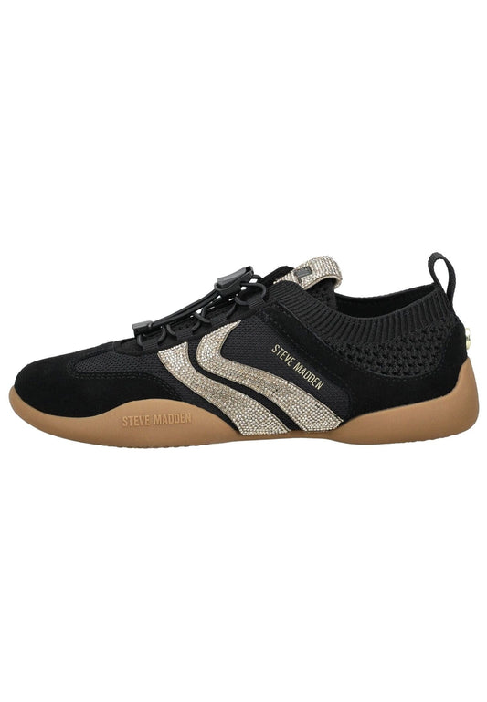 Steve Madden Sneaker Textil Schwarz/Gold