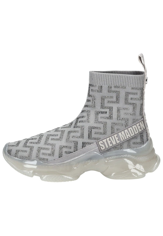 Steve Madden Sneaker Textil Silber