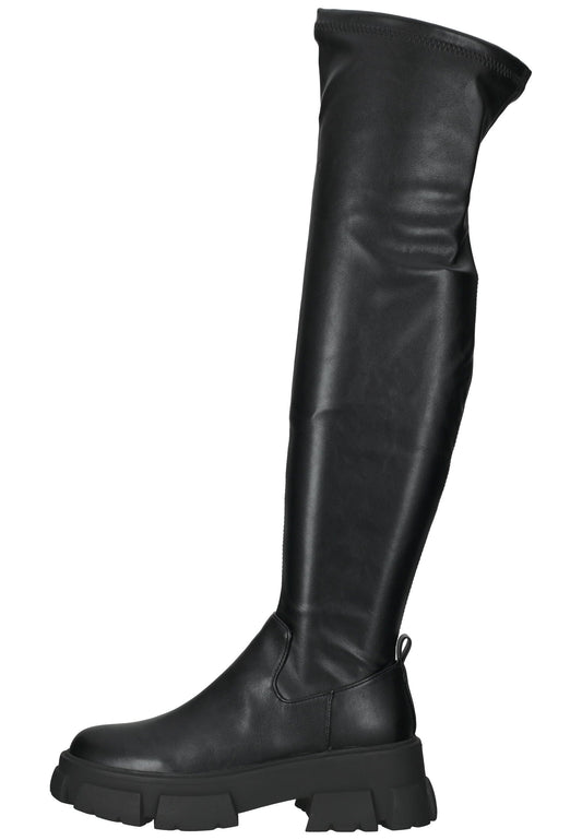 Steve Madden Stiefel Lederimitat Schwarz