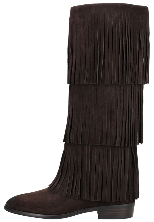 Steve Madden Stiefel Veloursleder Braun