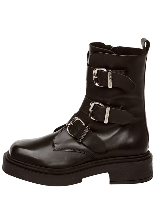 Steve Madden Stiefelette Leder Schwarz