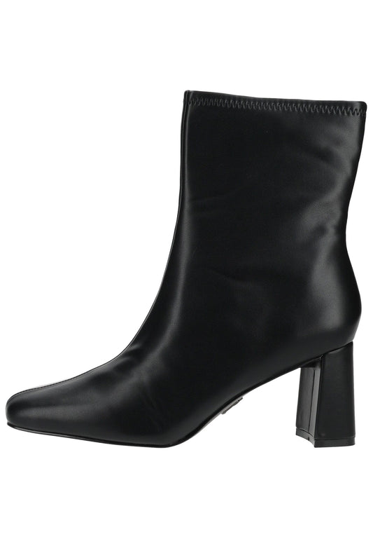 Steve Madden Stiefelette Lederimitat Schwarz/Schwarz
