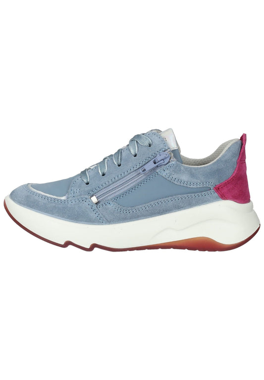 Superfit Sneaker Veloursleder/Textil Blau