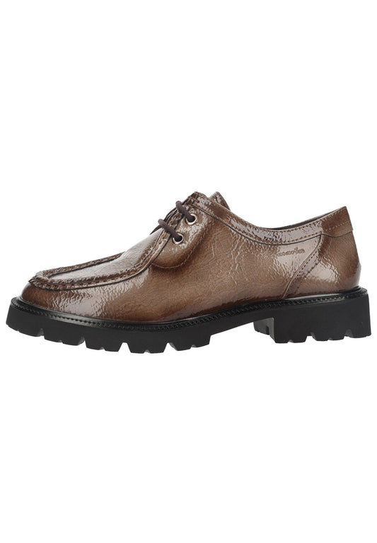Tamaris Comfort Halbschuhe Lederimitat Stone