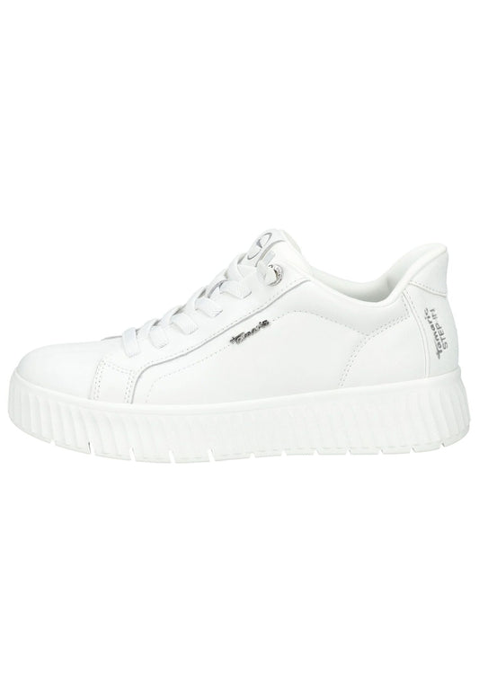 Tamaris Comfort Sneaker Leder/Textil Weiß
