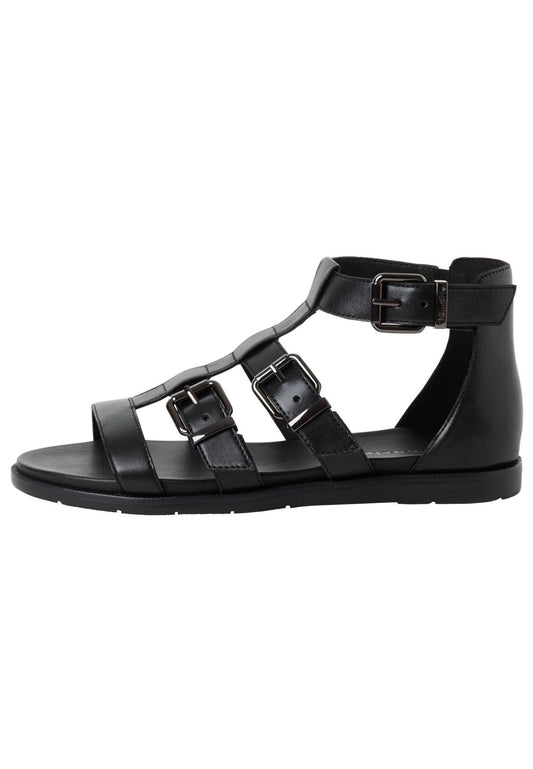 Tamaris Sandalen Leder Schwarz