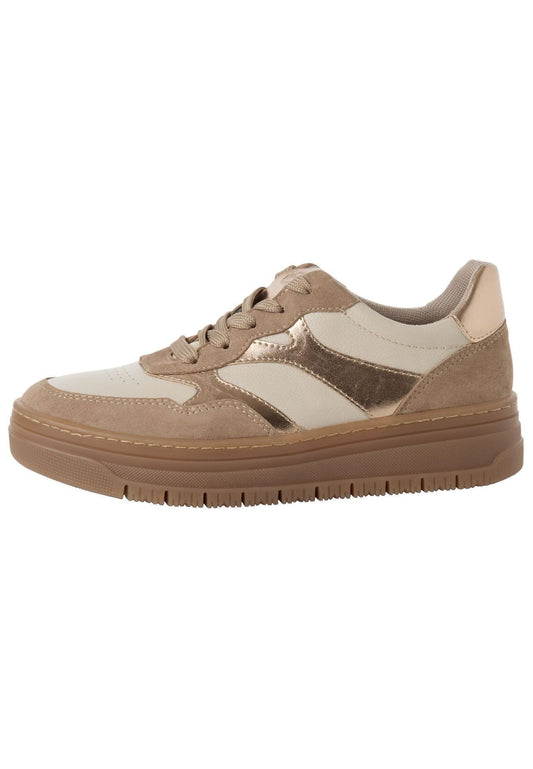 Tamaris Sneaker Veloursleder/Textil Braun