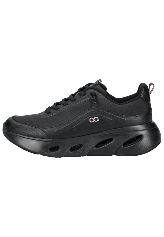 Tenhaag Sneaker Mesh Schwarz/Schwarz