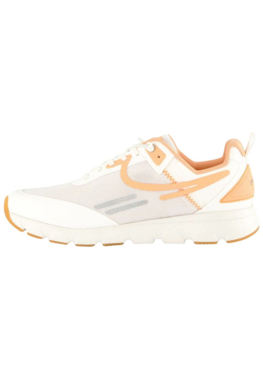 Tenhaag Sneaker Mesh Weiß/Orange