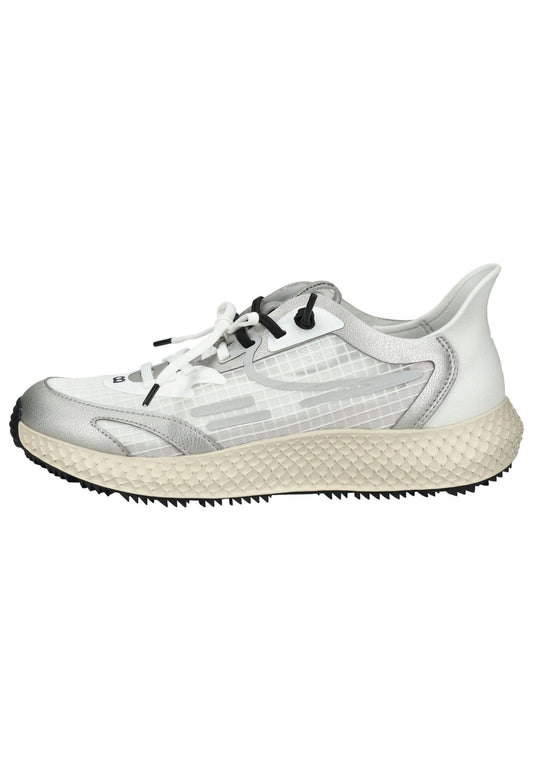 Tenhaag Sneaker Mesh Weiß/Silber