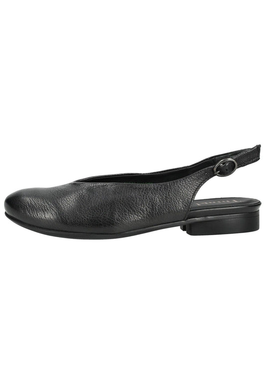 Think! Pumps Leder Schwarz