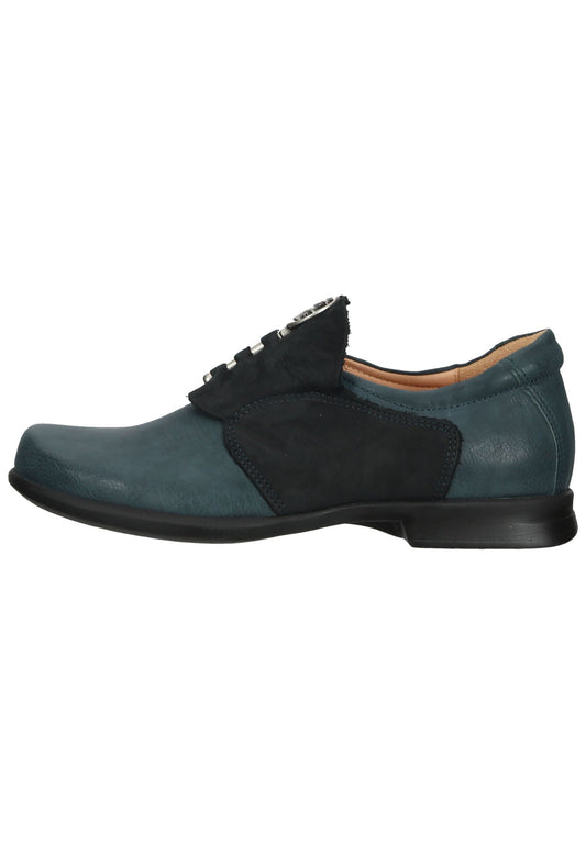Think! Slipper Leder Blau