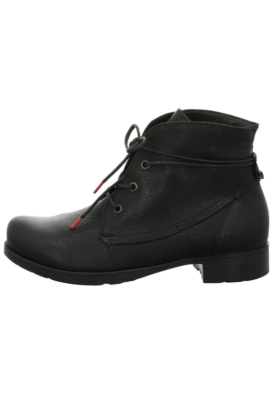 Think! Stiefelette Nappaleder Schwarz Warmfutter