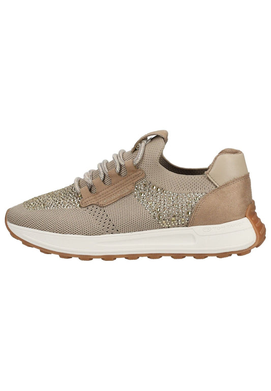 Tom Tailor Sneaker Textil Sand