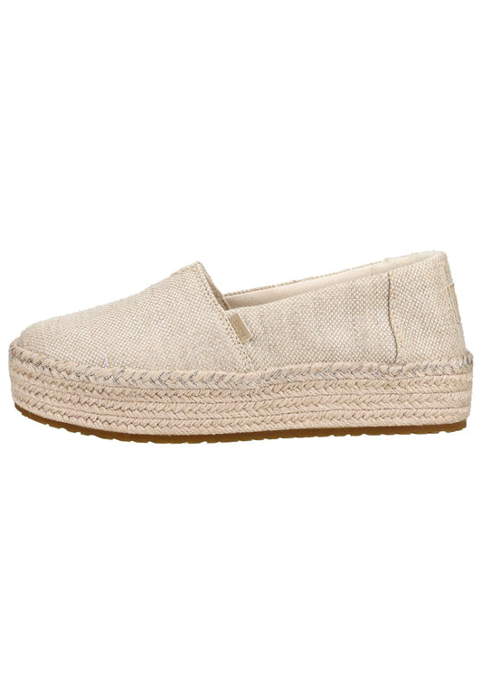 TOMS Halbschuhe Textil Gold