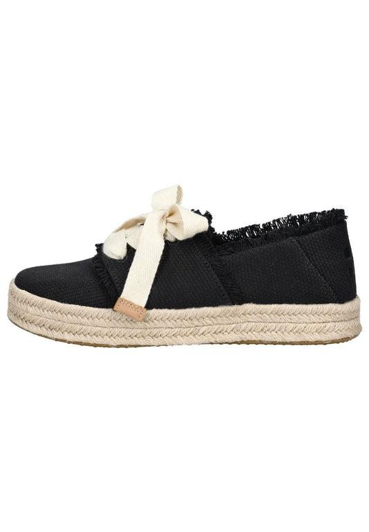 TOMS Halbschuhe Textil Schwarz/Beige